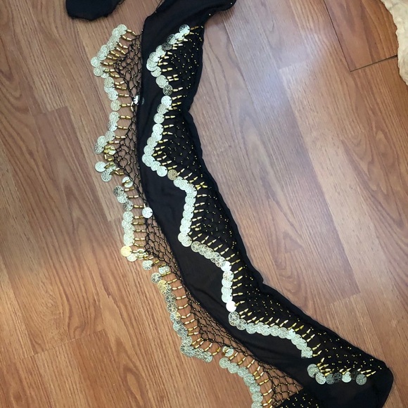 Belly dancing hip scarf - Picture 2 of 2